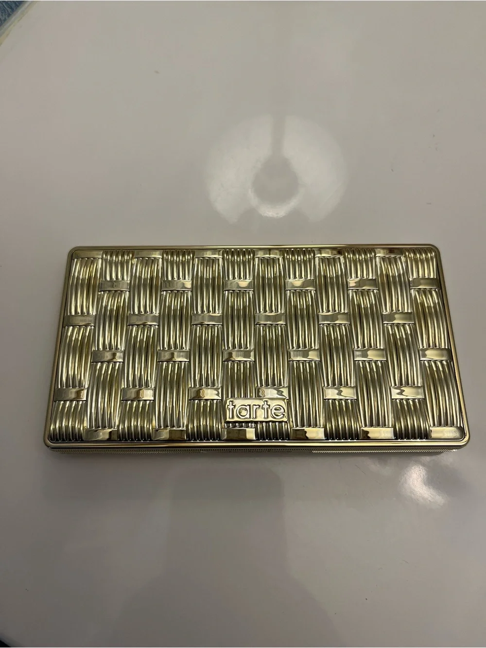 Tarte Elegance Metallic Gold Woven Eye & Face Palette Brand new never used
